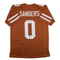 Autographed/Signed Ja'Tavion Sanders Texas Orange College Football Jersey Beckett BAS COA