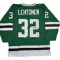 Autographed/Signed Kari Lehtonen Dallas Green Hockey Jersey JSA COA