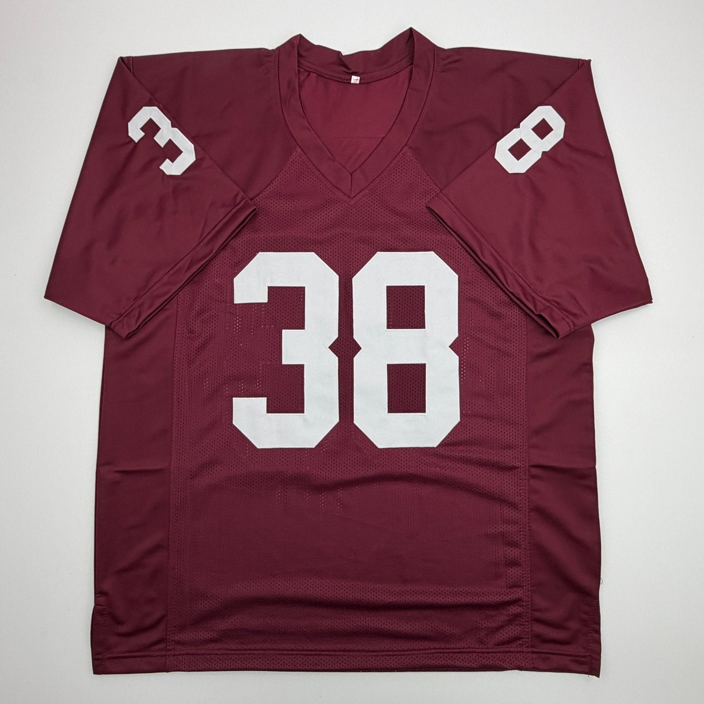 Autographed/Signed Roy Williams Oklahoma Maroon College Football Jersey Beckett BAS COA