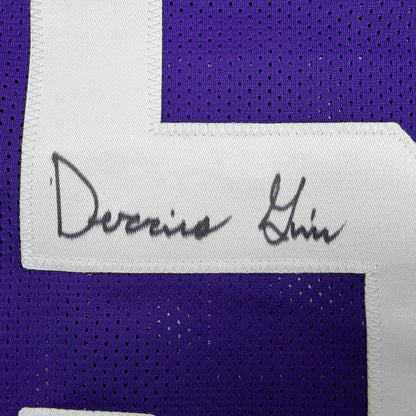 Autographed/Signed Derrius Guice LSU Purple College Football Jersey JSA COA