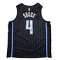 Autographed/Signed Jalen Suggs Orlando Magic Black Authentic Basketball Jersey Fanatics COA