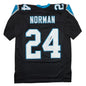Autographed/Signed Josh Norman Carolina Black Football Jersey JSA COA