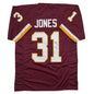 Autographed/Signed Jonathan Jones Washington Maroon Football Jersey JSA COA