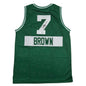 Autographed/Signed Jaylen Brown Boston Green City Edition Basketball Jersey Beckett BAS COA