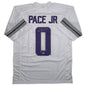 Autographed/Signed Ivan Pace Jr. Minnesota White Out Alternate Football Jersey Beckett BAS COA