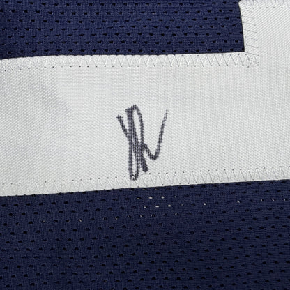 Autographed/Signed Jaylen Reed Penn State Blue College Football Jersey JSA COA