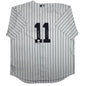 Autographed/Signed Anthony Volpe New York Yankees Pinstripe Authentic Baseball Jersey Fanatics & MLB COA