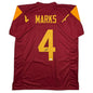 Autographed/Signed Jo'quavious Woody Marks USC Southern Cal Red College Football Jersey JSA COA