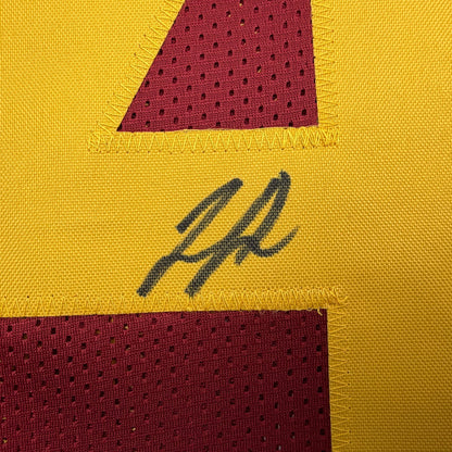Autographed/Signed Jo'quavious Woody Marks USC Southern Cal Red College Football Jersey JSA COA
