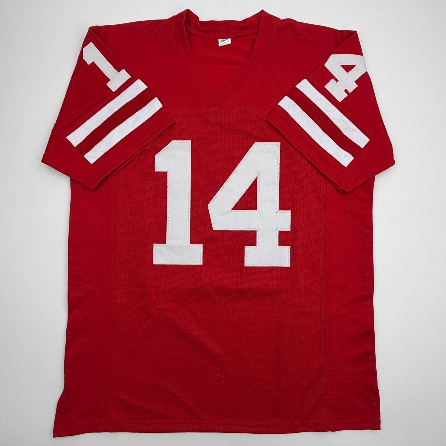 Autographed/Signed Jerry Tagge Nebraska Red College Football Jersey PSA/DNA COA