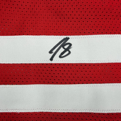 Autographed/Signed Jabari Smith Jr. Houston Red Basketball Jersey Tristar COA