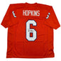 Autographed/Signed DeAndre Hopkins Clemson Orange College Football Jersey JSA COA