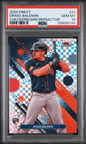 Graded 2025 Topps Finest Drake Baldwin #21 Checkerboard Refractor Rookie RC Baseball Card PSA 10 Gem Mint