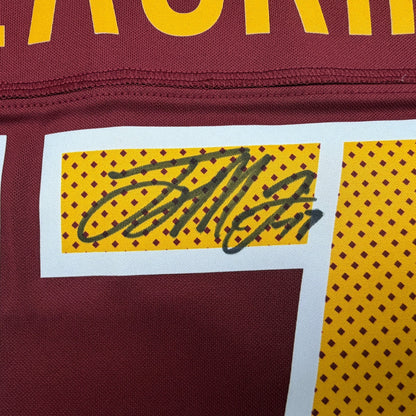 Autographed/Signed Terry McLaurin Washington Commanders Maroon Authentic Football Jersey Fanatics COA