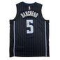 Autographed/Signed Paolo Banchero Orlando Magic Black Authentic Basketball Jersey PSA/DNA COA