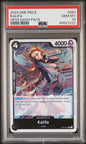 Graded 2023 One Piece Kalifa #081 Kingdoms of Intrigue Trading Card Game PSA 10 Gem Mint