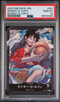 Graded 2023 One Piece Monkey D Luffy #001 ST08 Trading Card Game PSA 10 Gem Mint