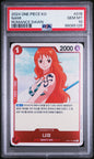 Graded 2024 One Piece Korean Nami #016 OP01 Romance Dawn Trading Card Game PSA 10 Gem Mint