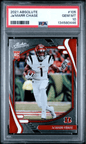Graded 2021 Panini Absolute Ja'Marr Chase #105 Rookie RC Football Card PSA 10 Gem Mint