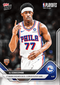 2025 Topps Now VJ Edgecombe #267 1st Rookie Ever with 30/10 + 5 3PM in Playoff Game Philadelphia 76ers Rookie RC Basketball Card