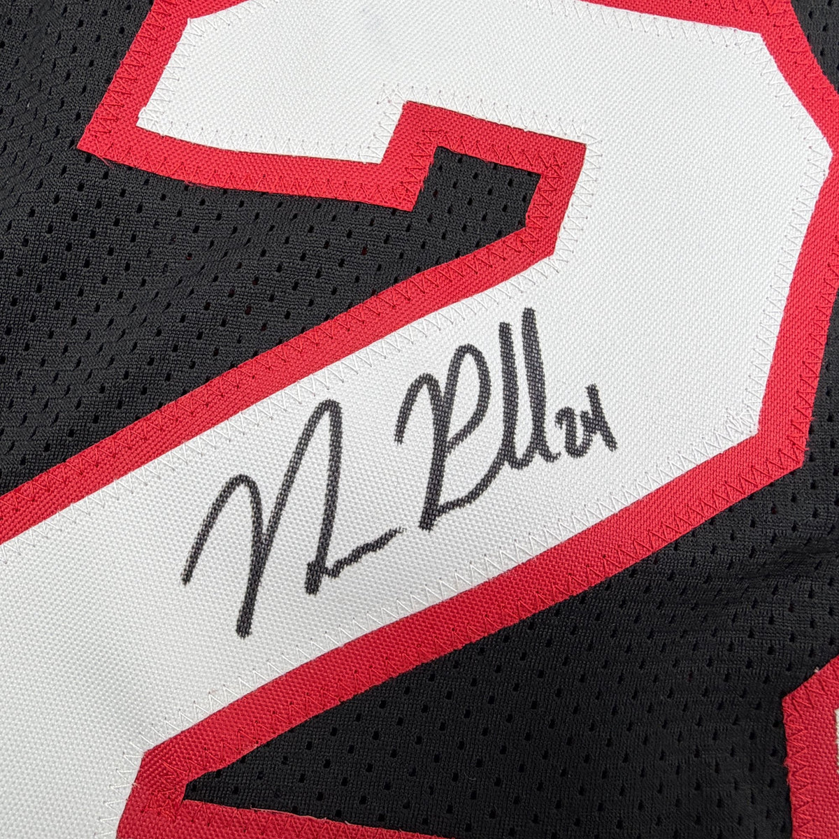 Autographed/Signed Norman Powell Miami Black Basketball Jersey Beckett BAS COA