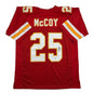 Autographed/Signed LeSean McCoy Kansas City Red Football Jersey JSA COA