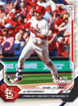 2026 Topps Now JJ Wetherholt #8 Opening Day, Debut Home Run is 1st for Team Since 1957 St Louis Cardinals Rookie RC Baseball Card