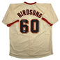 Autographed/Signed Hayden Birdsong San Francisco Cream Baseball Jersey Beckett BAS COA