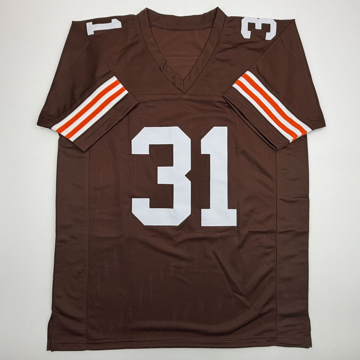 Autographed/Signed Jamal Lewis Cleveland Brown Football Jersey Beckett BAS COA