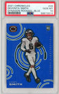 Graded 2021 Chronicles Devonta Smith #D8 Dynagon Rookies Blue /25 Rookie RC Football Card PSA 10 Gem Mint