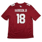 Autographed/Signed Marvin Harrison Jr. Arizona Cardinals Red Authentic Football Jersey Beckett BAS COA