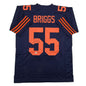 Autographed/Signed Lance Briggs Chicago Blue Color Rush Football Jersey JSA COA
