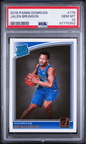 Graded 2018 Panini Donruss Jalen Brunson #179 Rookie RC Basketball Card PSA 10 Gem Mint