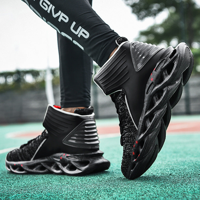 New Red Sporty Basketball Shoes NON SLIP MEN Shoes