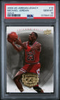 Graded 2009 UD Upper Deck Michael Jordan #13 Legacy Gold 50 PTS in 1986 Opener Basketball Card PSA 10 Gem Mint
