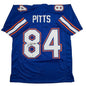 Autographed/Signed Kyle Pitts Florida Blue College Football Jersey JSA COA