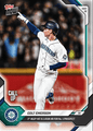 2026 Topps Now Colt Emerson #219 1st MLB Hit is 3 Run Home Run For Number 1 Prospect Seattle Mariners Rookie RC Baseball Card