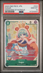 Graded 2023 One Piece Sugar #024 OP04 Kingdom of Intrigue Trading Card Game PSA 10 Gem Mint