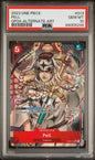 Graded 2023 One Piece Pell #013 OP04 Kingdom of Intrigue Trading Card Game PSA 10 Gem Mint