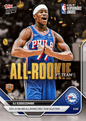 2025 Topps Now VJ Edgecombe #AR03 2025-26 KIA NBA All Rookie First Team Selection Philadelphia 76ers Rookie RC Basketball Card