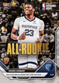 2025 Topps Now Cedric Coward #AR05 2025-26 KIA NBA All Rookie First Team Selection Memphis Grizzlies Rookie RC Basketball Card
