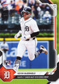 2026 Topps Now Kevin McGonigle #75 Gold Foil /50 Blasts 1st Carer MLB Home Run in Series Sweep Detroit Tigers Rookie RC Baseball Card