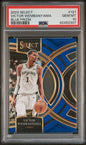 Graded 2023 Panini Select Victor Wembanyama #121 Blue Prizm Rookie RC Basketball Card PSA 10 Gem Mint