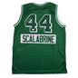 Autographed/Signed Brian Scalabrine Boston Green City Edition Basketball Jersey Beckett BAS COA