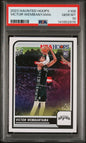 Graded 2023 Panini NBA Haunted Hoops Victor Wembanyama #108 Rookie RC Basketball Card PSA 10 Gem Mint