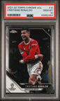 Graded 2021 Topps Chrome UCL Cristiano Ronaldo #10 UEFA Champions League Soccer Card PSA 10 Gem Mint