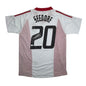Autographed/Signed Clarence Seedorf AC Milan White Soccer Futbol Jersey Beckett BAS COA