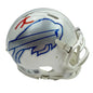 Autographed/Signed James Cook Buffalo Bills Rivals Mini Football Helmet JSA COA