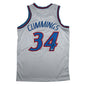 Autographed/Signed Terry Cummings Los Angeles White Basketball Jersey Beckett BAS COA