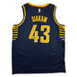 Autographed/Signed Pascal Siakam Indiana Pacers Blue Authentic Basketball Jersey Fanatics COA